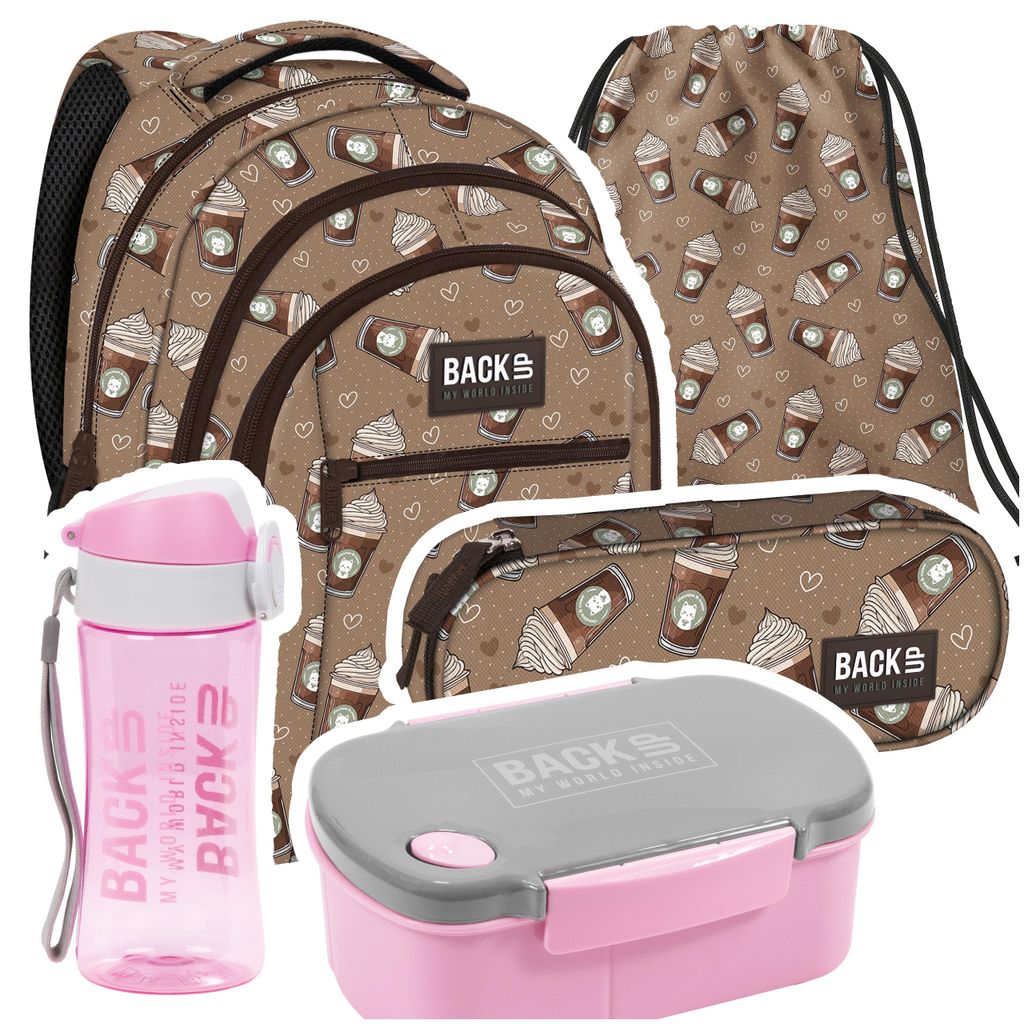 BACKUP Schulset 5 Teile Set SCHULRUCKSACK ab der 5. Klasse Produktbild 