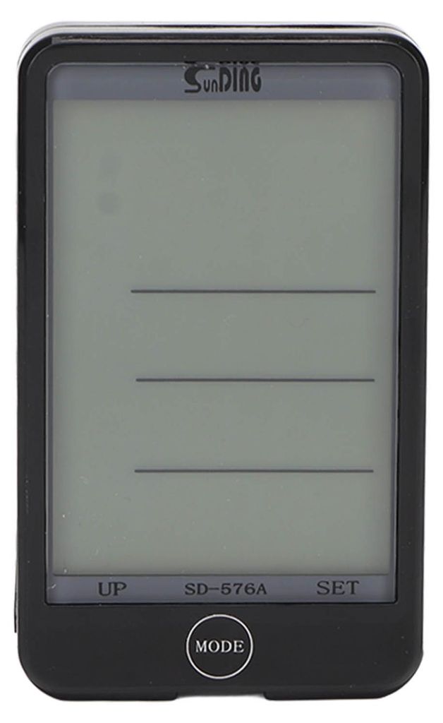 Fahrradcomputer mit Geschwindigkeitsmesser, wasserdichtem LCD-Display mit Hintergrundbeleuchtung, automatischer Aktivierung und intelligentem Senso...