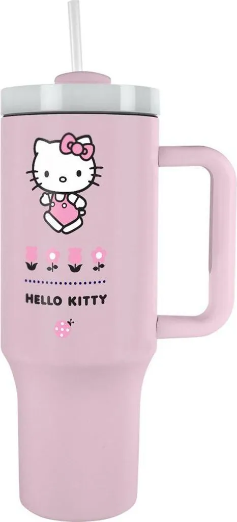 Hello Kitty - Tazza per bere, 1200ml PM11061 (taglia unica) (Rosa)