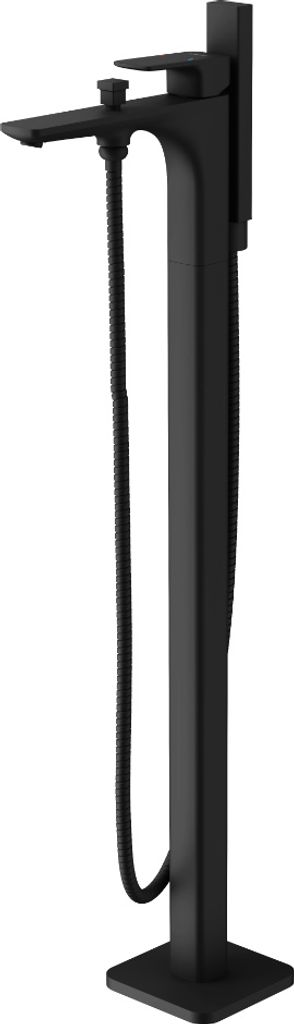 Excellent | Freistehende Badewannenarmatur Keria - Schwarz matt - Hochwertige Materialien - Elegantes Design