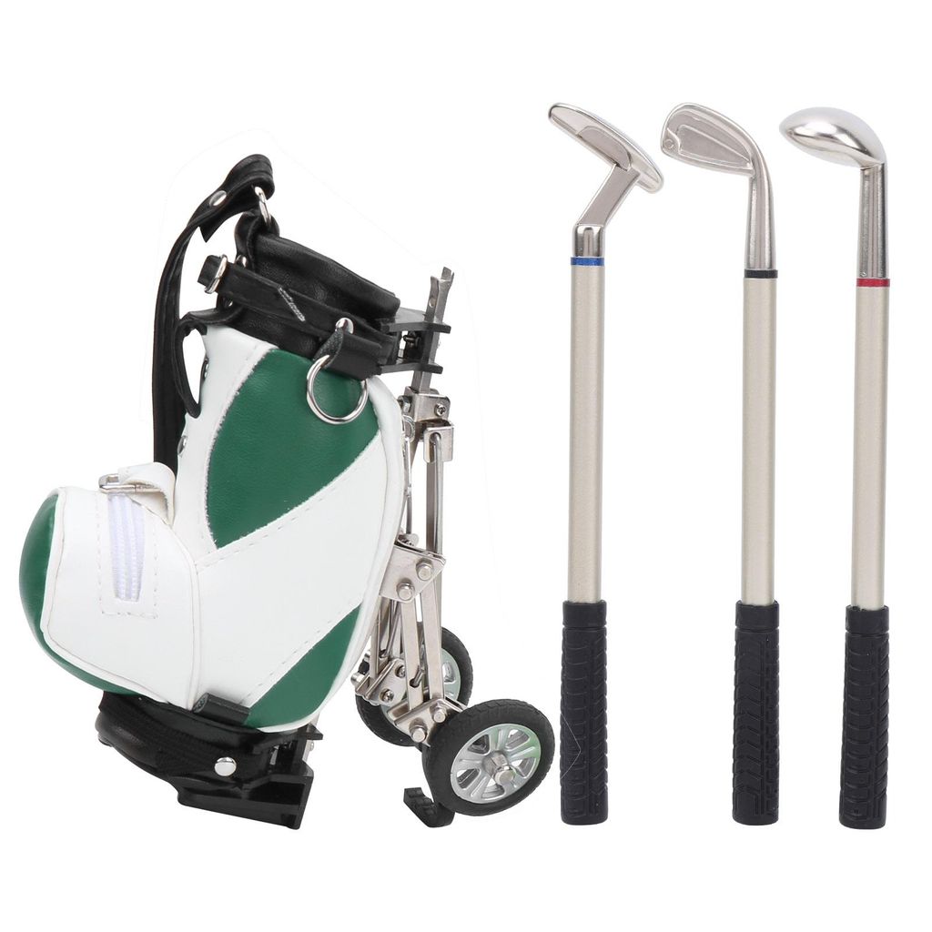 Sada golfových tužek na psací stůl, 3 kuličková pera a mini Obrázek produktu 