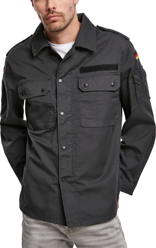 Brandit BW Feldjacke Größe XXL Farbe Schwarz