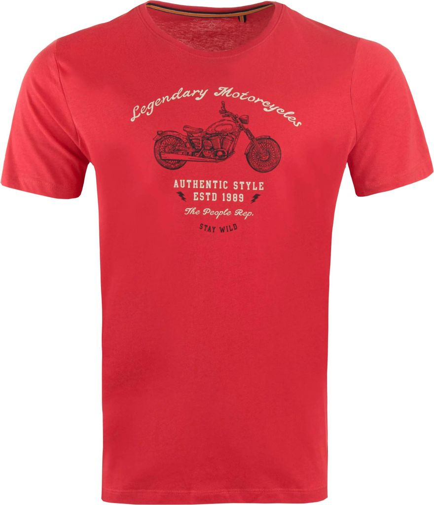 Herren-T-Shirt The People Rep. Sound Rot Rot - M Produktbild 