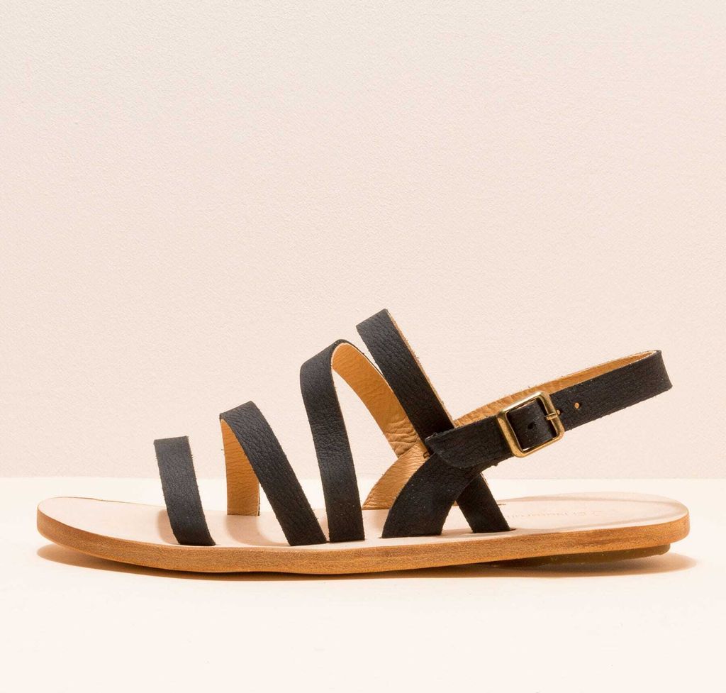 El naturalista Sandalen N5711 PLEASANT BLACK / CORATINA Farbe Black