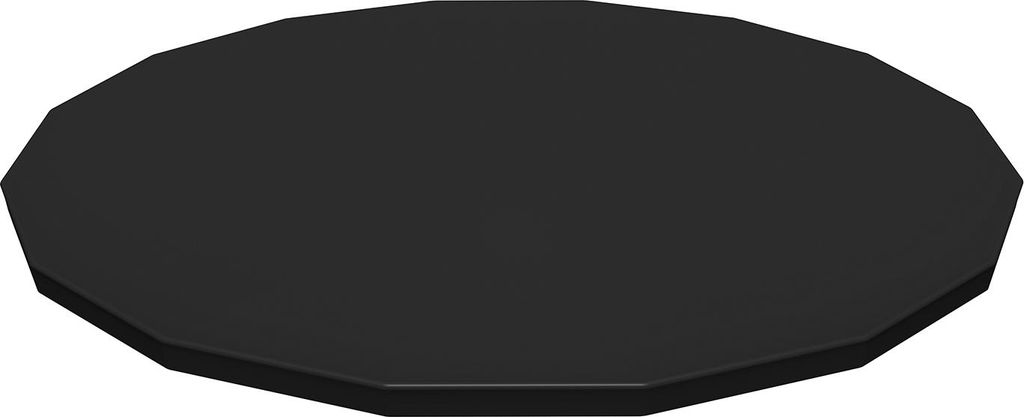 Bestway® PVC-Abdeckplane Ø 493 cm, schwarz, rund Produktbild 
