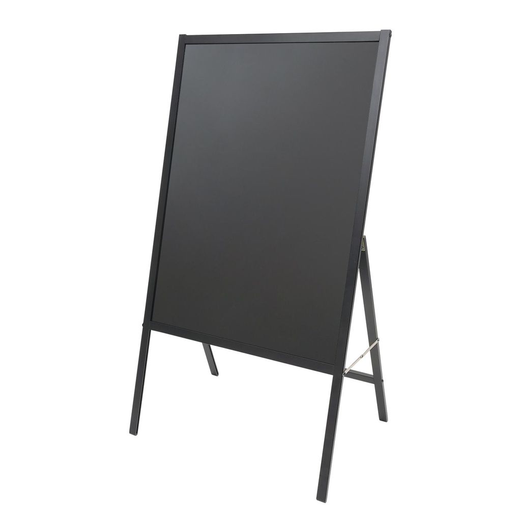 Produktbild von LED-Schreibtafel 60 X 80 Cm – Freistehend, 7 Farben, 11 Blinkmodi, Mit Fernbedienung & 8 Neon-Markern, Batterie- Oder Netzbetrieben