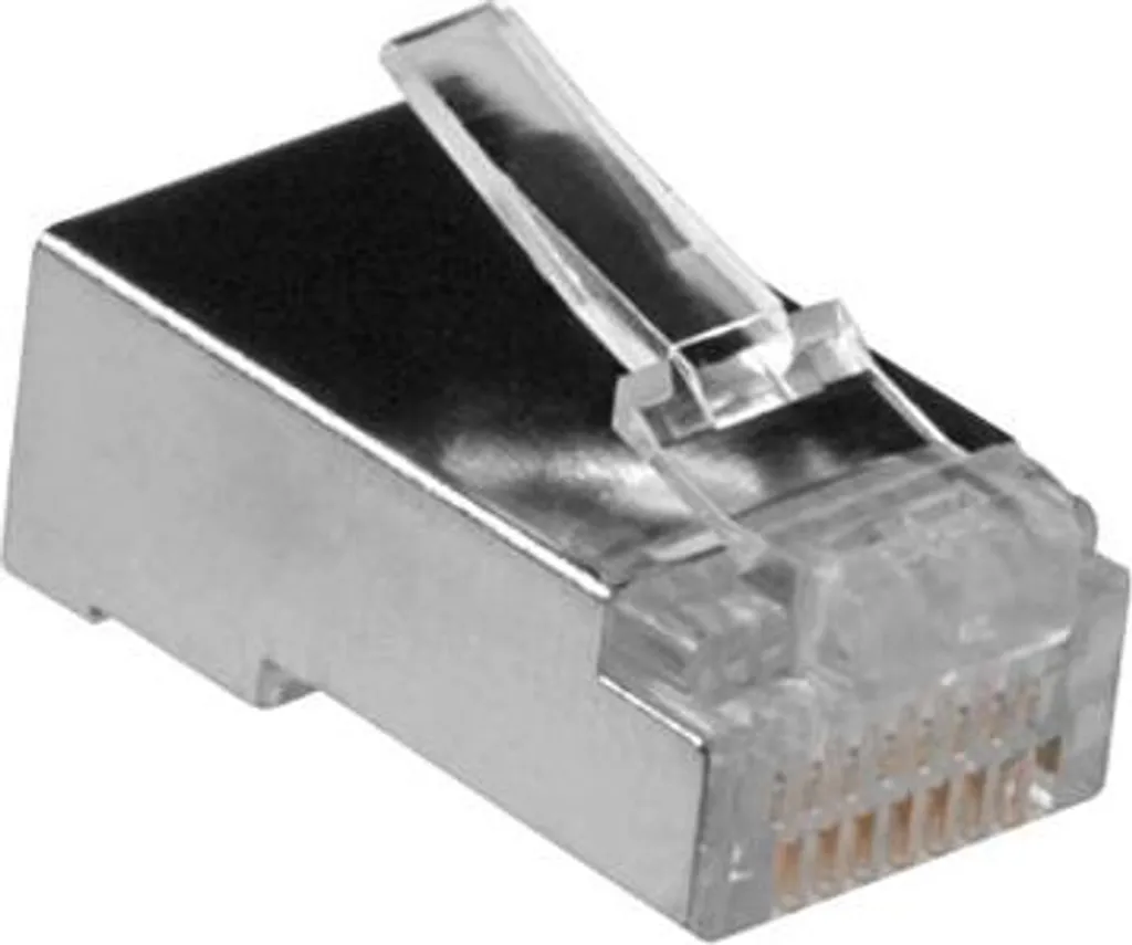 Connecteur RJ45 blindé TD108A ACT (8P/8C) pour câble rond toronné