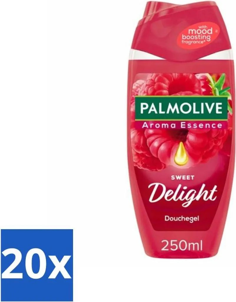 Palmolive Gel Doccia Dolce Delizia 250ml - Confezione 20 Flaconi per B&B