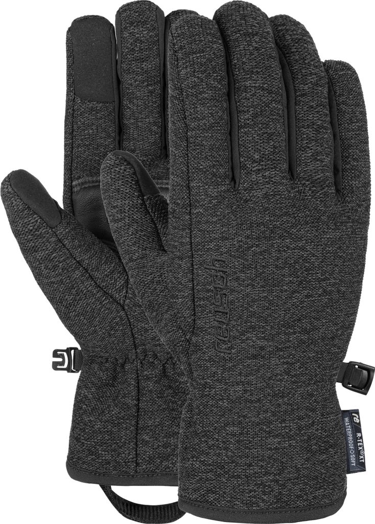 Reusch Fingerhandschuhe Poledome R-TEX XT mit wasserdichter und atmungsaktiver Funktion asphalt melange 7