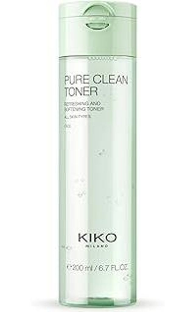 KIKO Milano Pure Clean Toner, Feuchtigkeitsspendendes, Weichpflegendes Gesichtswasser