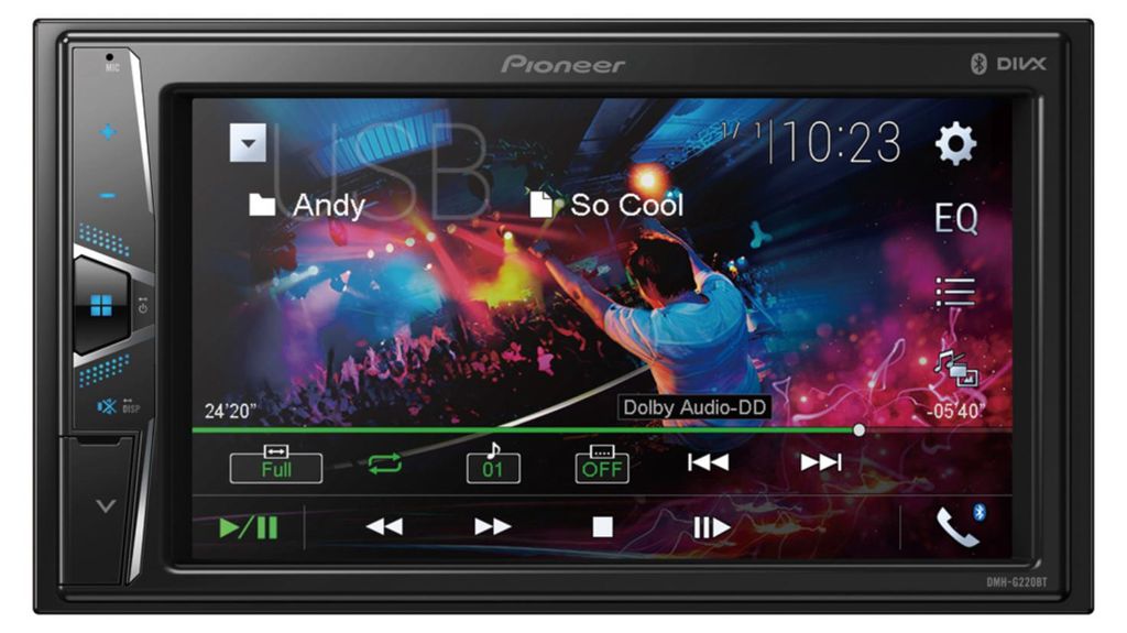 Odbiornik samochodowy Pioneer DMH-G220BT Zdjęcie produktu 