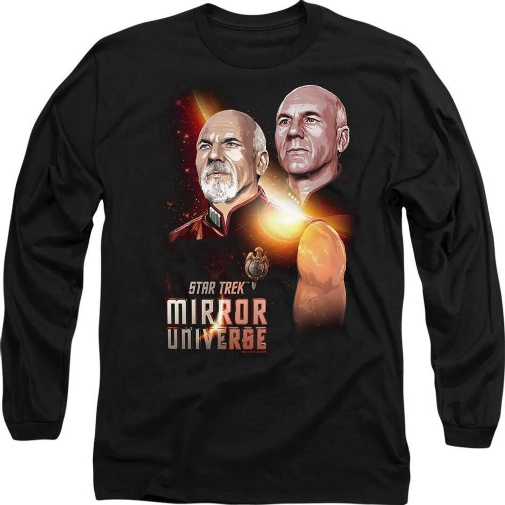 Star Trek - "Mirror" T-Shirt für Herren/Damen Uni TV10147 (XL) (Schwarz)