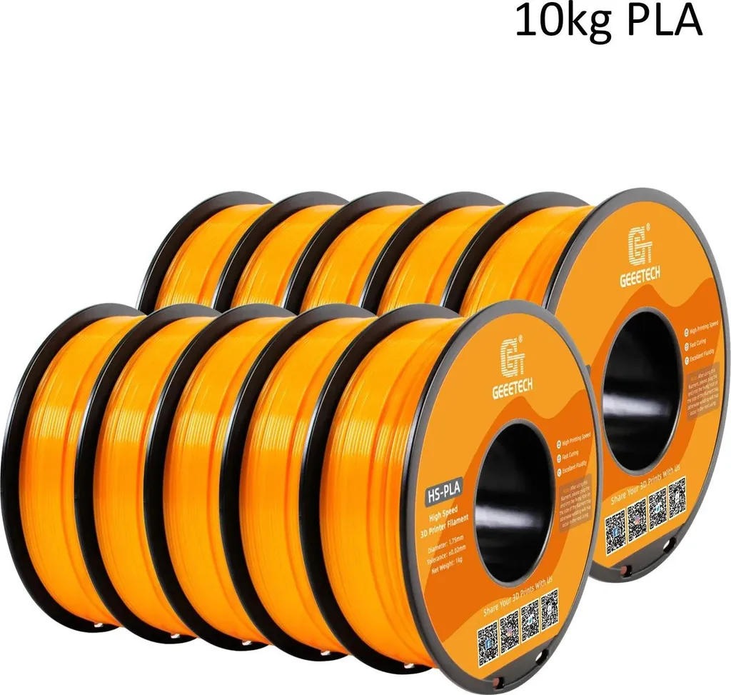 Filament Orange pour Prototypage Rapide 3D et Modélisme Performance