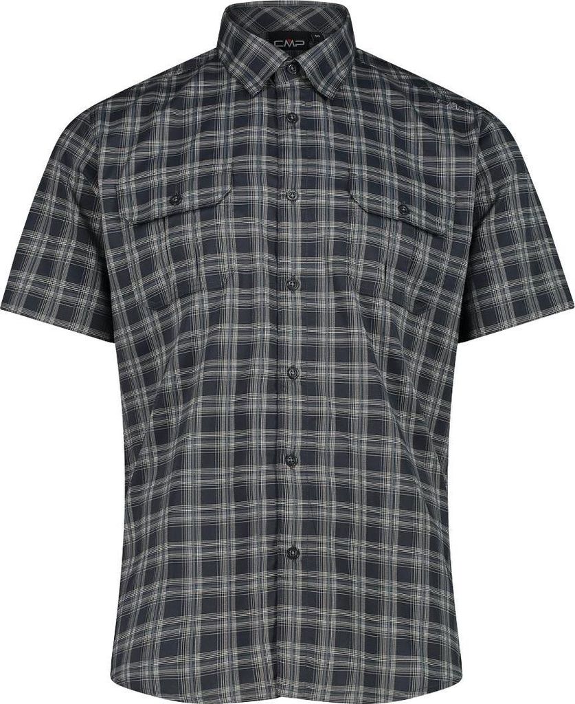 Cmp Man Shirt Antracite-Graffite Antracite-Graffite 58