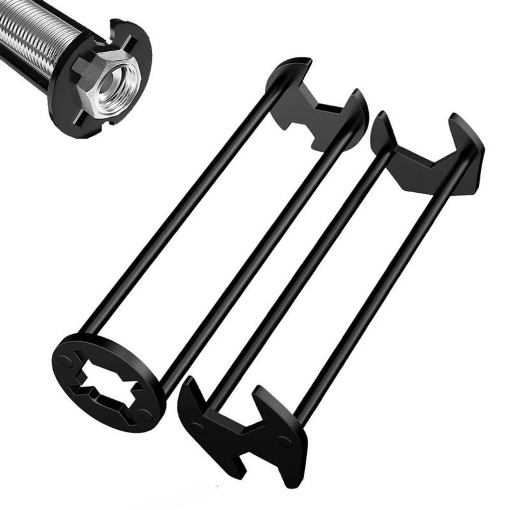 2pcs Multifunktionaler Becken-/Waschbecken-Schlüssel, Produktbild 