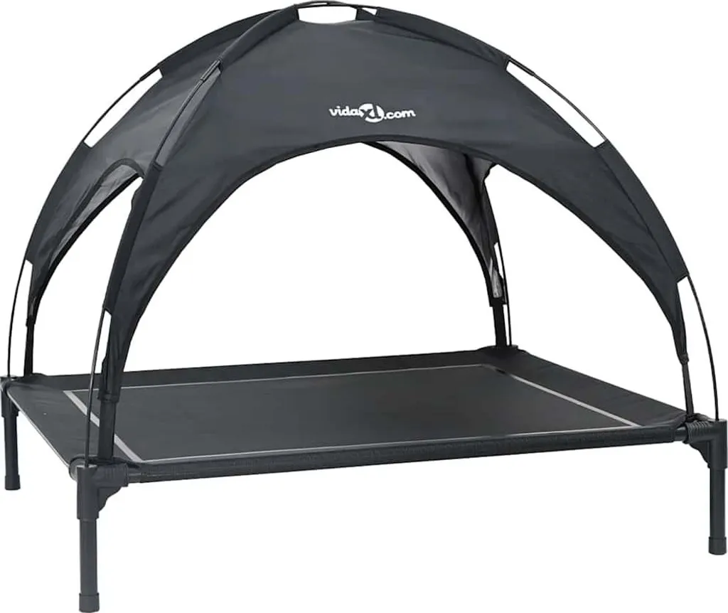 Cuccia Design Moderno XL vidaXL | Letto Cane Acciaio Nero Minimal