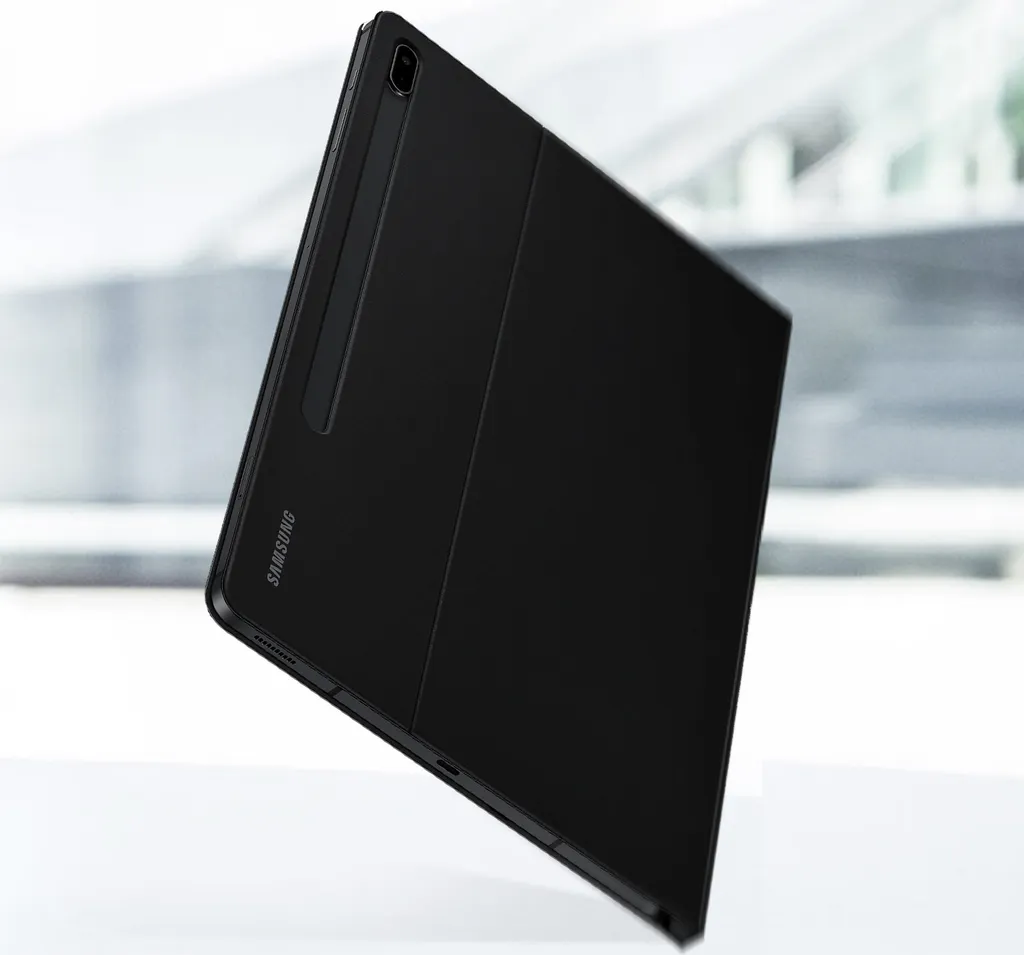Support Tablette et Coque Samsung EF-BT730 pour Galaxy Tab S7 FE Noir - 7