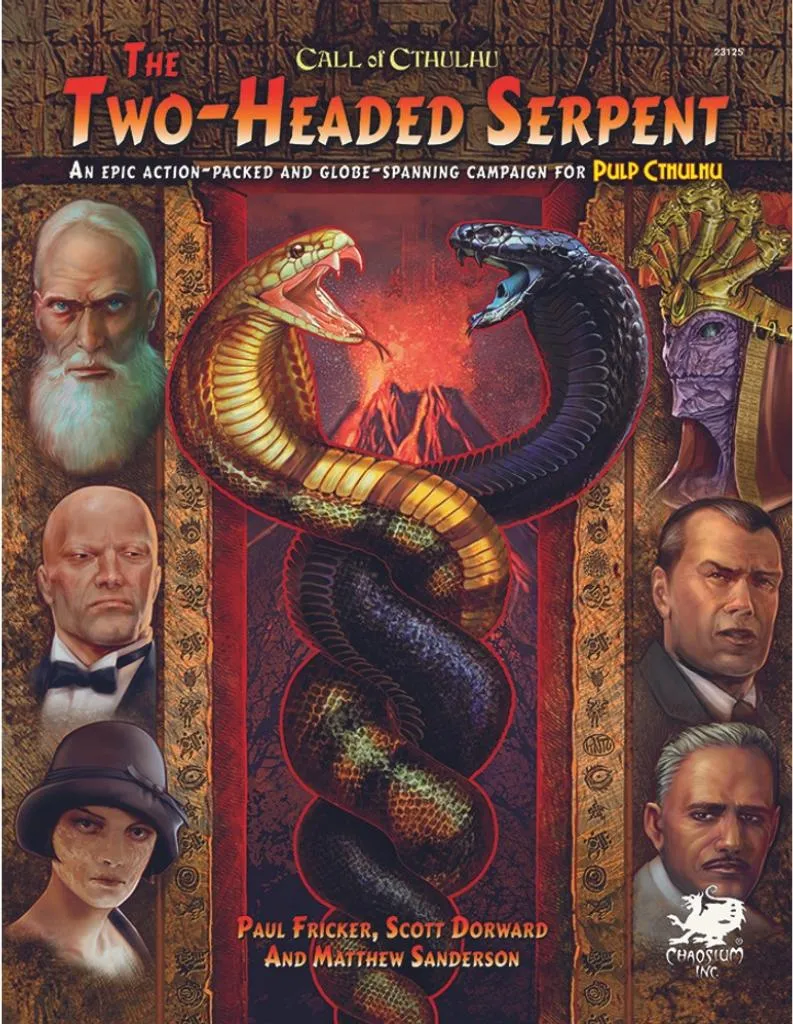Serpent à deux têtes pour figurine de boss de jeu de rôle 32mm