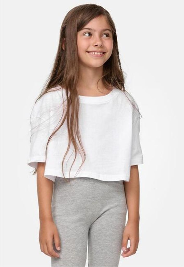 UCK1555 - Girls Short Kimono Tee white 122/128