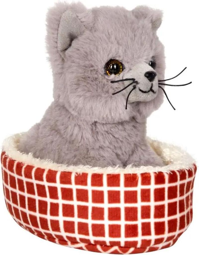 Lustige Tierparade - Katze Nala im Korb Produktbild 