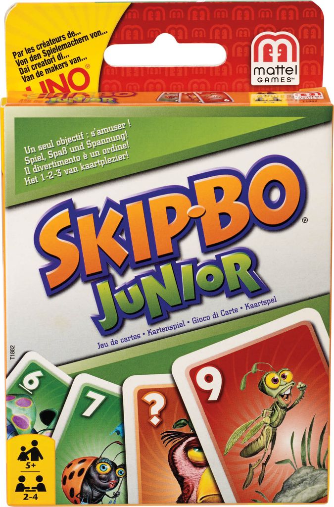 Mattel Skip-Bo Junior Zdjęcie produktu 