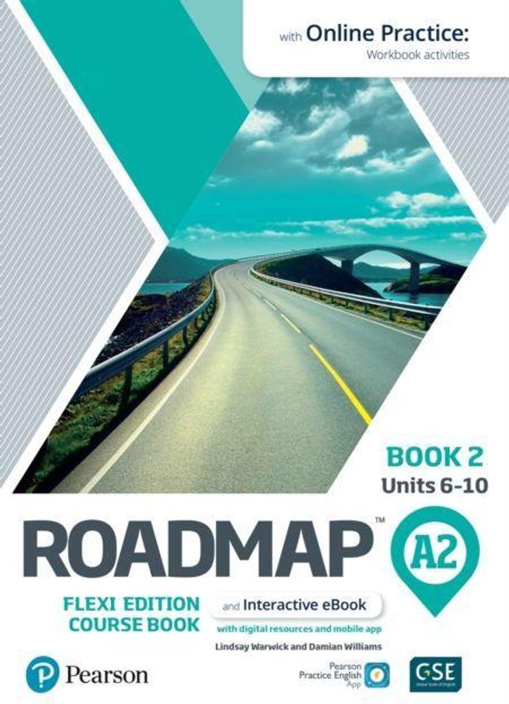 Roadmap A2 Flexi Edition Course Book 2 with eBook and Online Practice Access