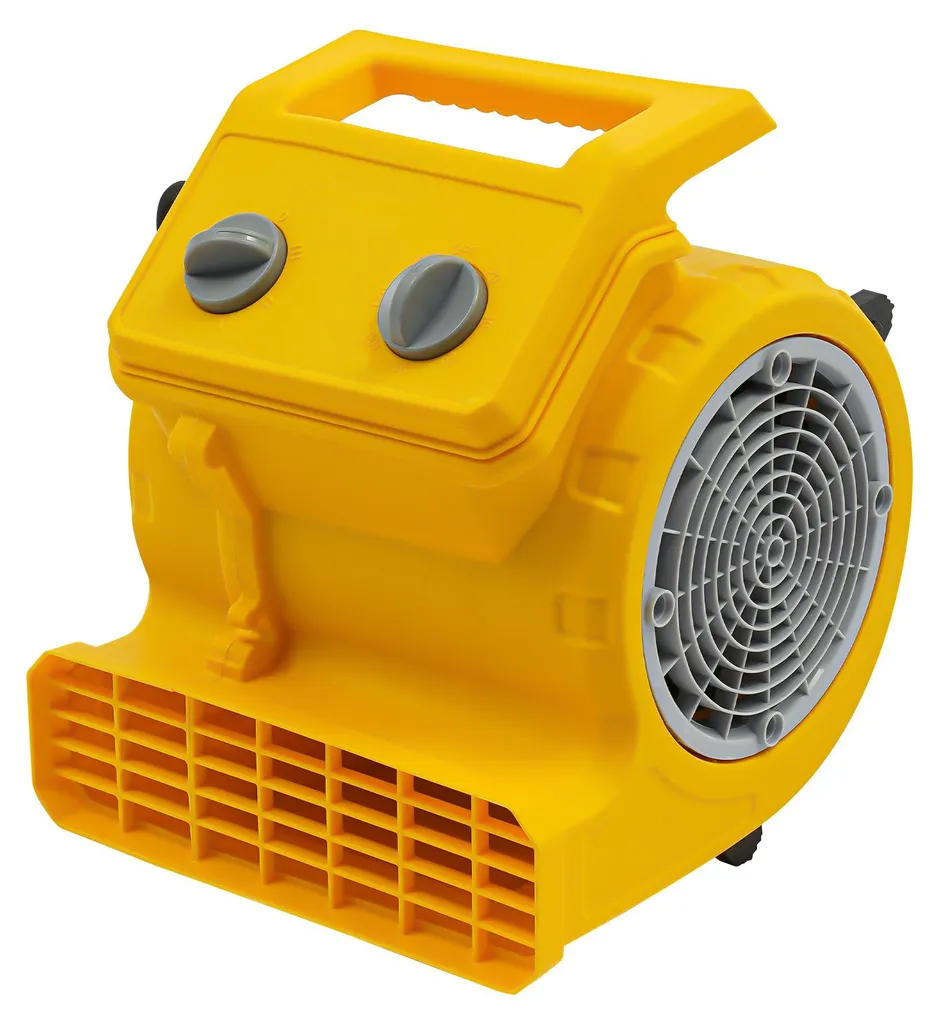 Ventilateur pour séchage de sol centrifuge haute puissance jaune 220V