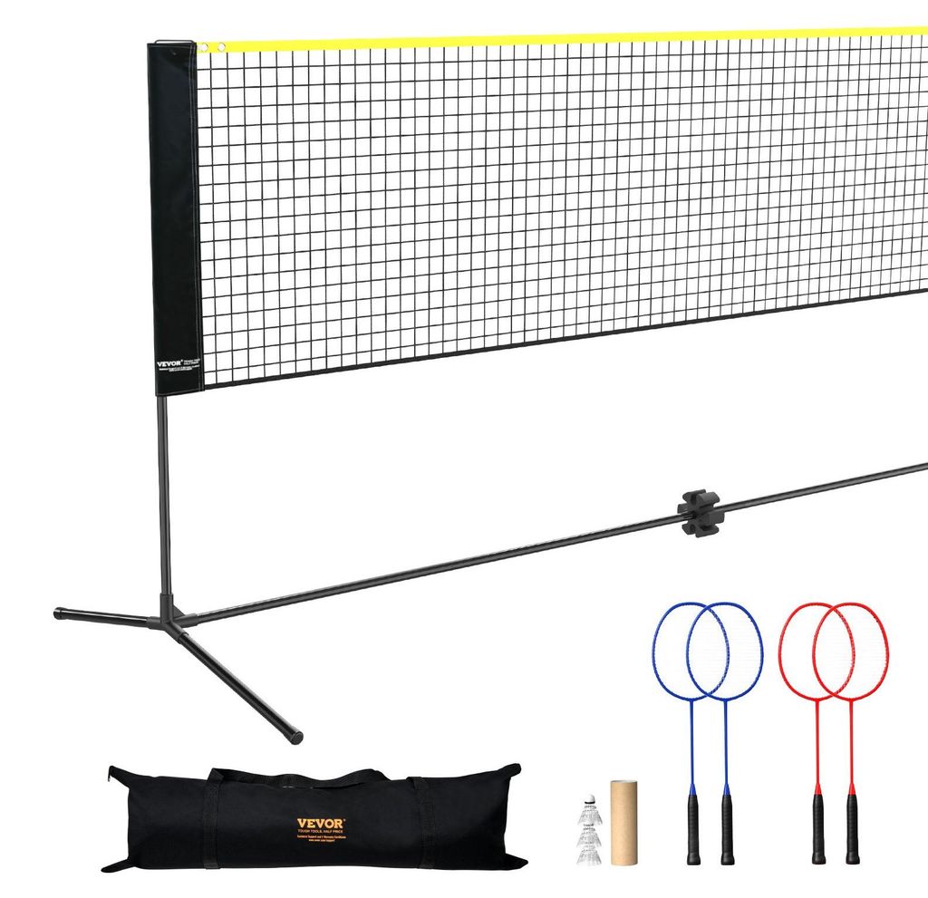 VEVOR 3m Badmintonnetz Set Outdoor Tragbares Volleyball Produktbild 