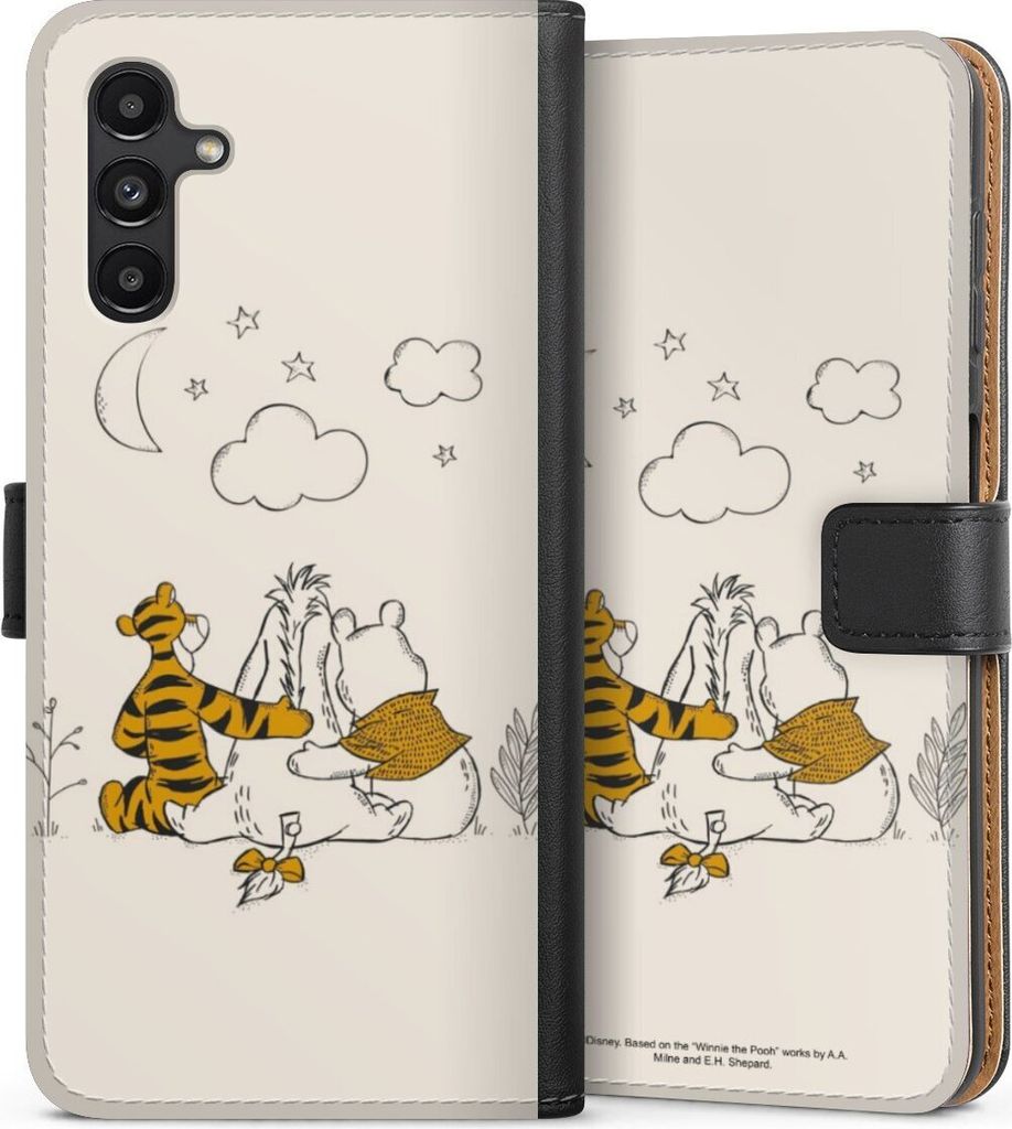 DeinDesign Klapphülle für Samsung Galaxy A13 5G Handytasche Lederhülle Tasche Disney Offizielles Lizenzprodukt Winnie Puuh