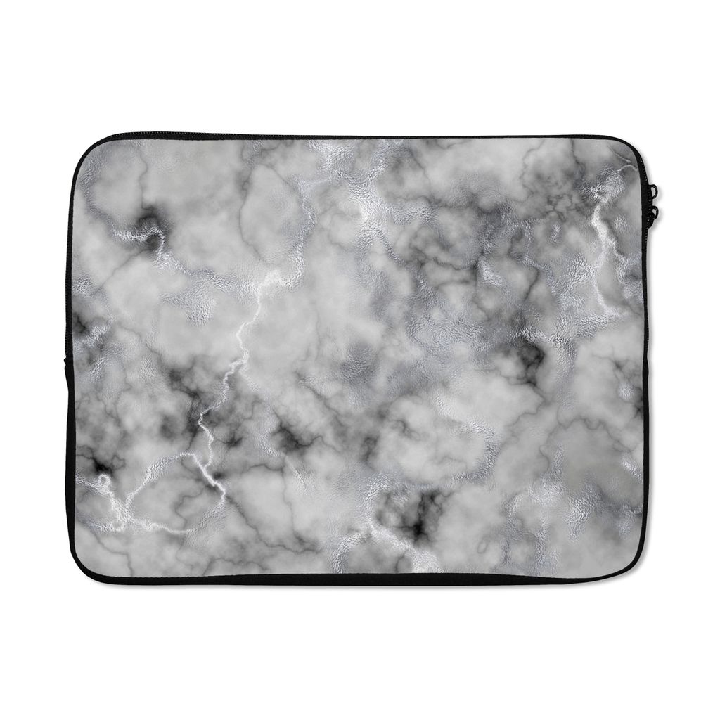 MuchoWow Laptop Hülle 15 Zoll Steine - Marmor - Achat Laptoptasche - Laptoptasche - Sleeve - Rundum-Schutz