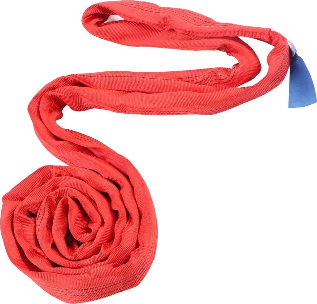 Sangle levage 5T pour chantier et grue, polyester 2m usage intensif - 5