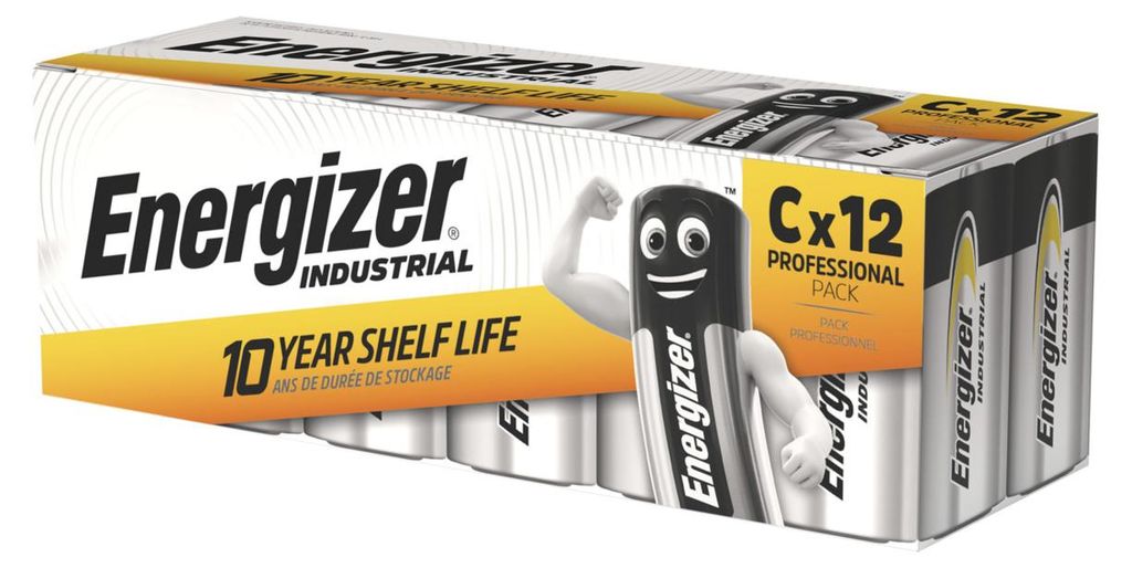 Energizer Industrial Pro LR14 C Baterie alkaliczne 1.5V 12 Immagine del prodotto 