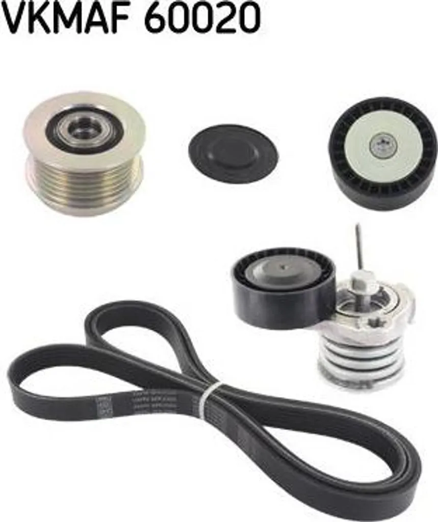 Éliminez les bruits moteur avec les courroies SKF VKMAF 60020 OE 96989017