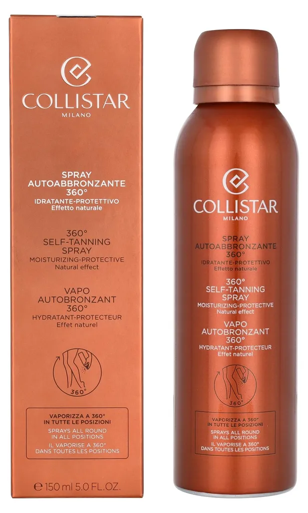 Collistar Autobronzant 360° Diffusion Continue 150 ml Sans Traces