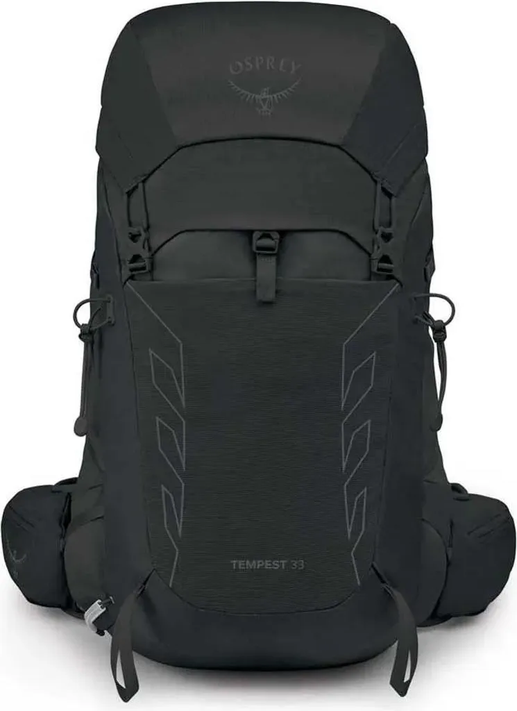 Sac à dos de trekking femme Osprey Tempest 33l Extended Fit Noir Robuste