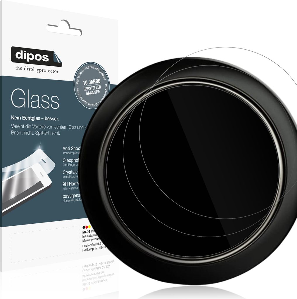 2x Schutzfolie für OOONO CO-Driver NO1 - Anti-Shock 9H Folie dipos Glass Kunststoffglas
