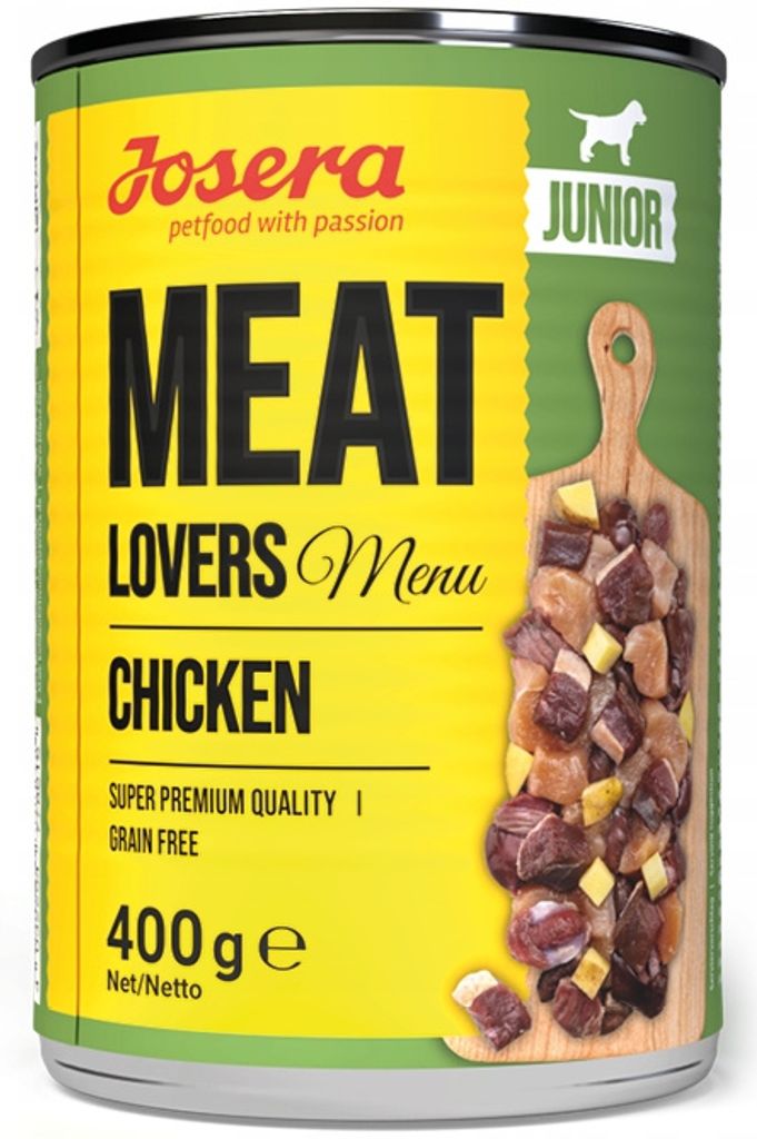 Josera Meat Lovers Junior Menu Chicken 400g Produktbild 