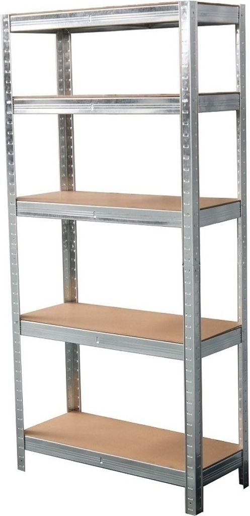Werkstattregal Kellerregal Büroregal Lagerregal 75 x 30 x 150 cm Regal Verzinkt