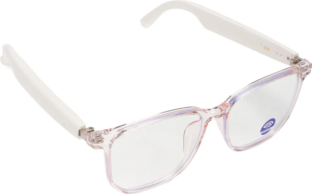 Lunettes de traduction IA multilingue avec haut-parleur et micro Smart