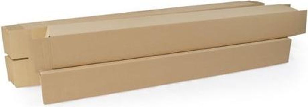 Faltkartons Kartonbox zum Verpacken 150 x 150 x 1000 mm, 50 Stück