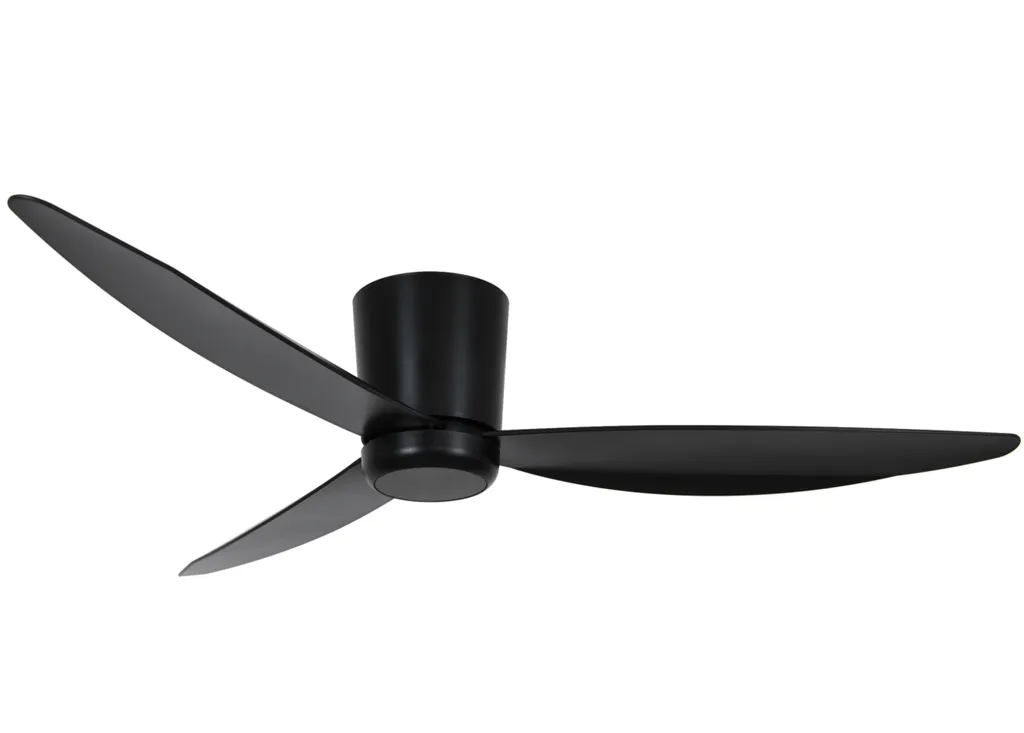 Ventilateur de plafond silencieux Array 137 cm Noir pour grand salon