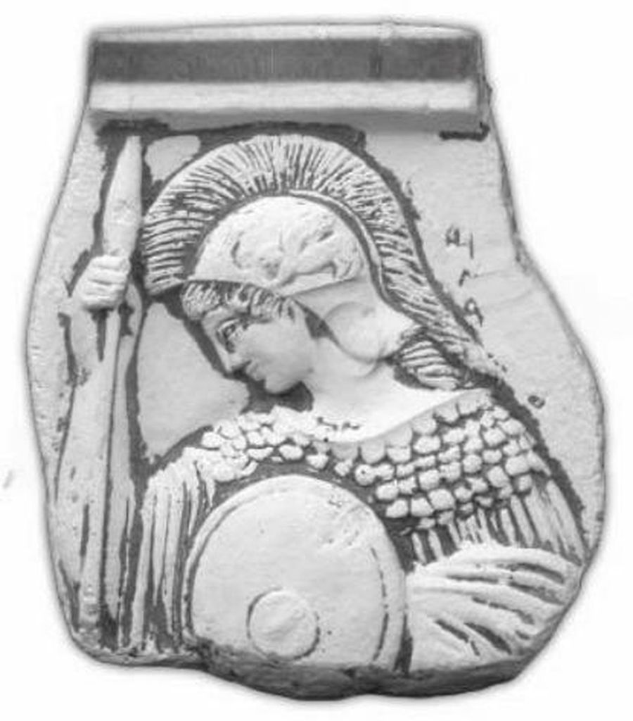 Wandrelief Römischer Soldat Wand Relief Bild Bilder Gemälde Stein Deko Neu 1014