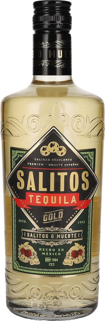 Salitos Tequila Gold Mexiko | 38 % obj. | 0,7 litru Obrázek produktu 