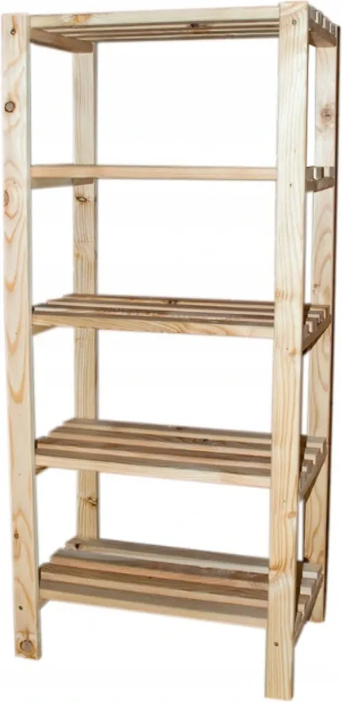 Bibliothèque étagère de rangement 5 niveaux en bois 110x50 cm