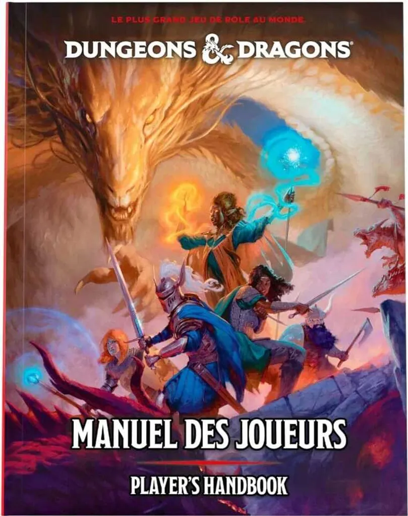 Maîtrisez les Règles Dungeons & Dragons 2024 avec le Manuel du Joueur
