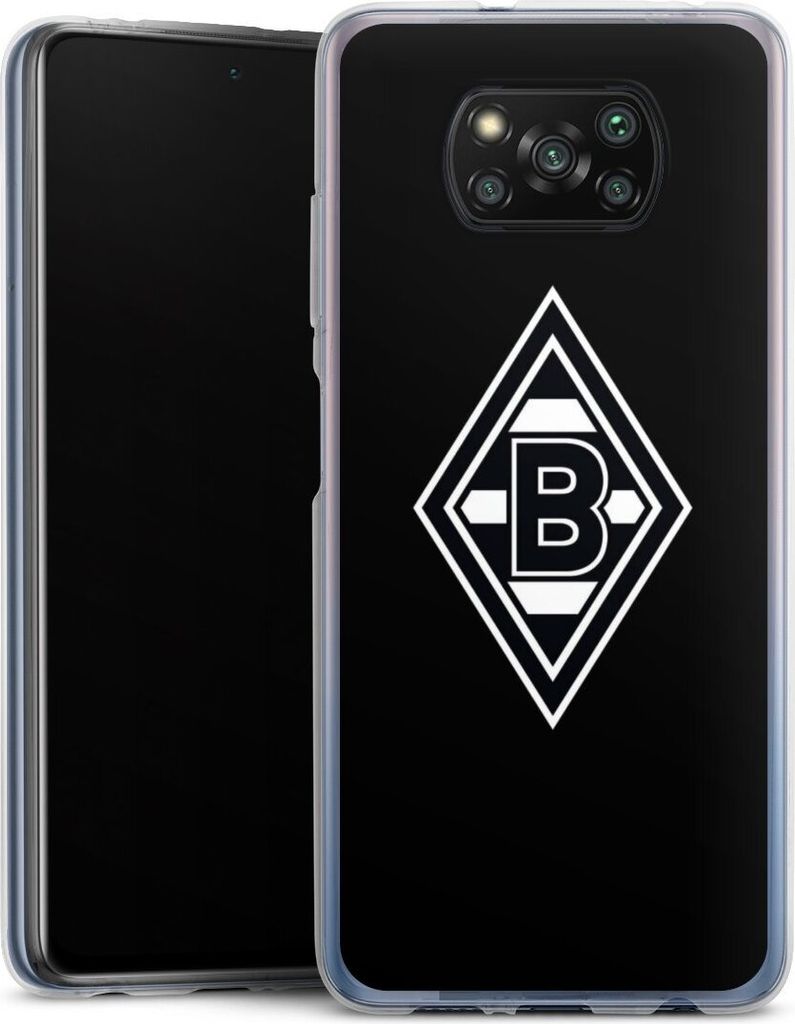 DeinDesign Handyhülle für Xiaomi Poco X3 Pro Silikon Hülle Case Smartphone Schutzhülle Borussia Mönchengladbach Gladbach Wappen