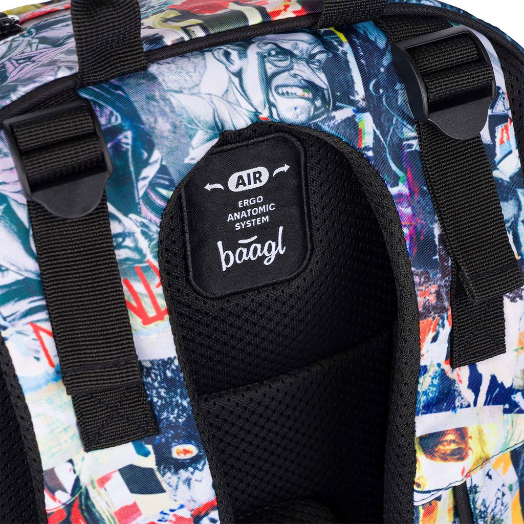 BAAGL Schulrucksack Skate Batman Comics Produktbild 8