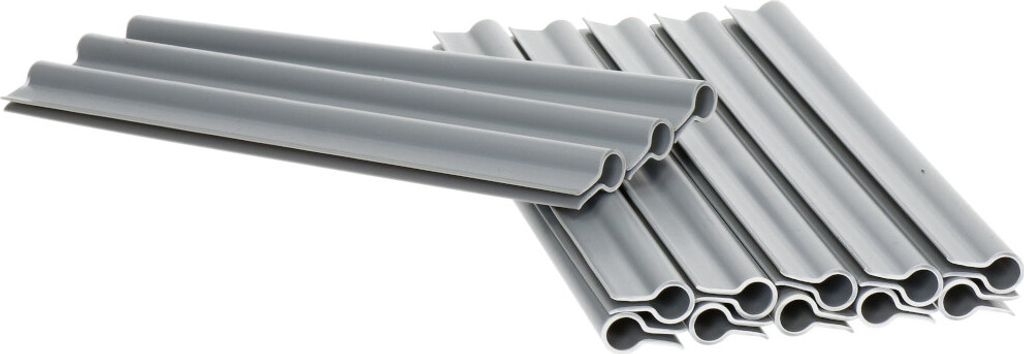 Sellon24® 20 Stück Befestigungsclips Klemmschienen 19 cm Produktbild 