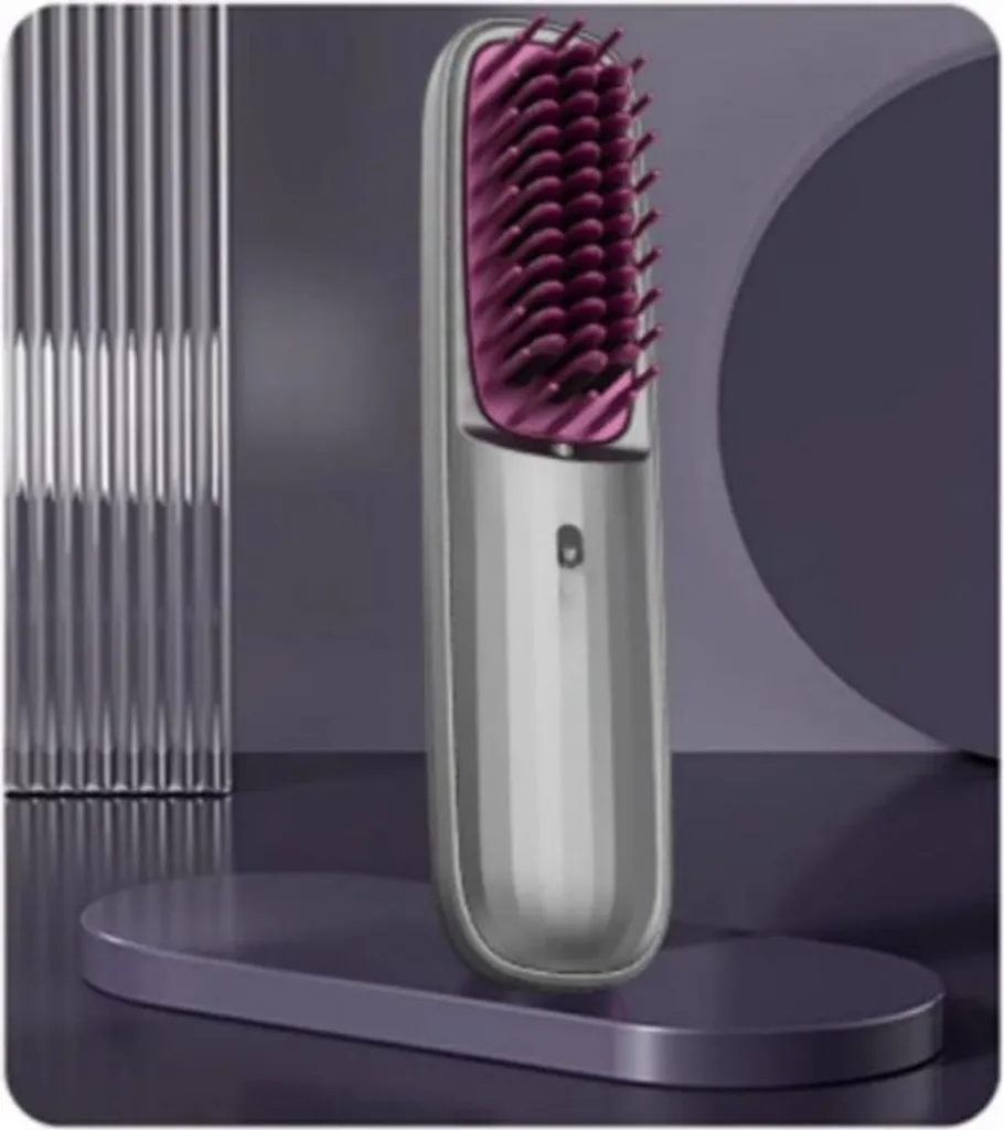Spazzola Lisciante INF Cordless Grigia: Capelli Lisci in 2 Minuti
