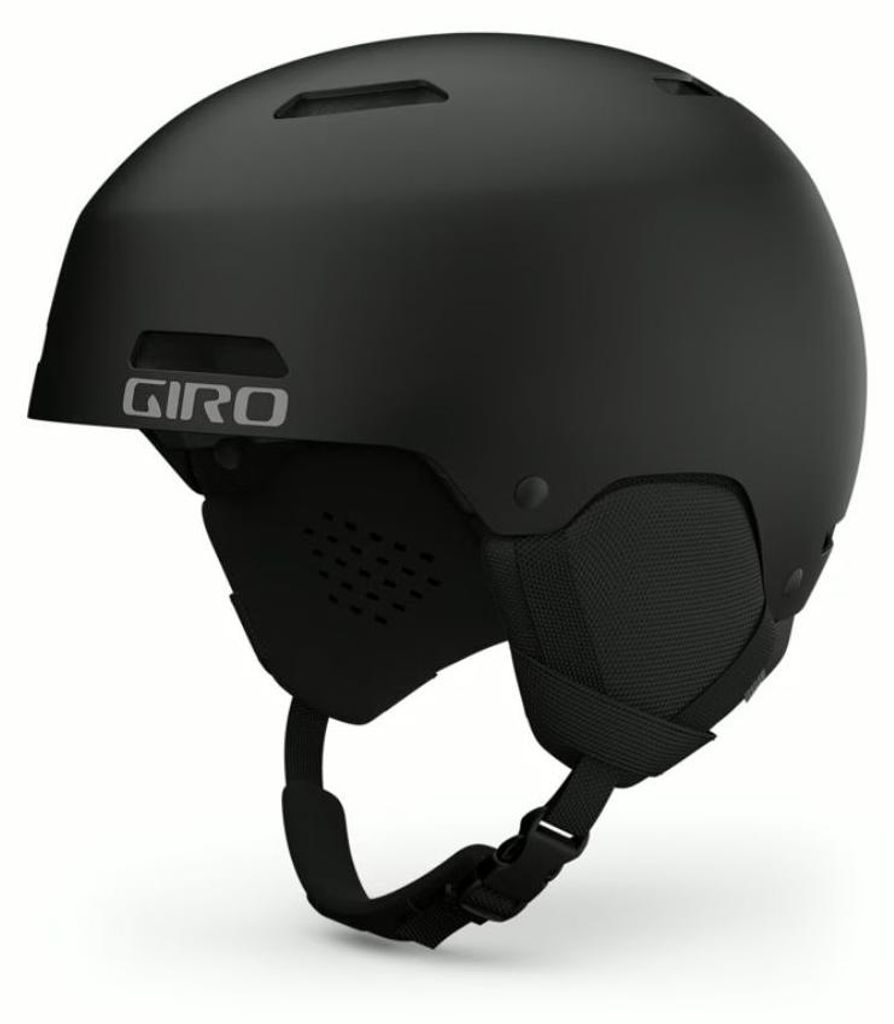 Skihelm GIRO Ledge FS Matte Black Schwarz 56-59 cm Produktbild 